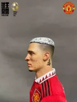 Custom 1/6 Antony Football Figure – Manchester United Home Kit Edition - Image 3