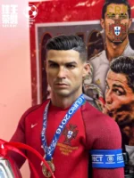 Custom 1/6 Cristiano Ronaldo (CR7) Football Figure – UEFA Euro 2016 Champion Hair-Transplant Edition - Image 6
