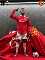 Custom 1/6 Marcus Rashford Football Figure – Manchester United Home Kit Edition - Image 6