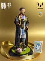 Custom 1/6 Lionel Messi Football Figure – Argentina 2022 World Cup Coronation Champion Set - Image 9
