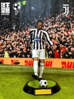 Custom 1/6 Emerson Football Figure – Juventus Brazilian Legend Home Kit Set - Image 8