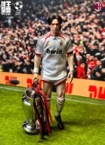 Custom 1/6 Filippo Inzaghi Football Figure – AC Milan Champions League Winner Rooted Hair Legends Edition - Image 2
