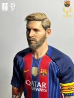 Custom 1/6 Lionel Messi Football Figure – FC Barcelona Blonde Hair Era Hair-Transplant Legends Edition - Image 3