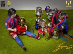 Custom 1/6 Lionel Messi Football Figure – FC Barcelona Golden Boy Award Young No.30 Legends Hair-Transplant Edition - Image 6