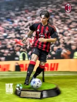 Custom 1/6 Filippo Inzaghi (Super Pippo) Football Figure – AC Milan Home Kit Rooted Hair Edition - Image 2
