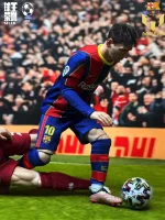 Custom 1/6 Lionel Messi Football Figure – FC Barcelona 2020/21 Farewell Season Legends Hair-Transplant Edition - Image 4