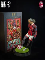 Custom 1/6 Ronaldinho Football Figure – AC Milan Hair-Transplant Legends Edition - Image 2