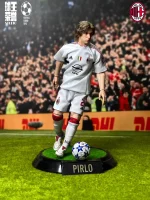 Custom 1/6 Andrea Pirlo Football Figure – Young Italy & Serie A Midfield Maestro Legends Hair-Transplant Edition - Image 5