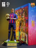 Custom 1/6 Rivaldo Football Figure – Barcelona Brazilian Legend Home Kit Set