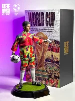 Custom 1/6 Jorge Campos Goalkeeper Figure – Mexico Retro Legend Colorful Kit Set - Image 4
