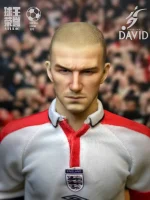 Custom 1/6 David Beckham Football Figure – England UEFA Euro 2004 Legends Set - Image 2