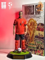 Custom 1/6 Edgar Davids Football Figure – Netherlands National Team Legend Retro Set - Image 3