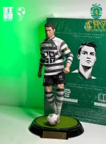 Custom 1/6 Cristiano Ronaldo (CR7) Football Figure – Lisbon Youth Sporting CP Legends Edition - Image 4