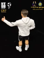 Custom 1/6 Cristiano Ronaldo (CR7) Football Figure – 2025 Hong Kong Visit Al Nassr Travel Outfit Hair-Transplant Edition - Image 5