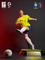Custom 1/6 Roberto Carlos Football Figure – Brazil 2002 World Cup Legends Set - Image 5