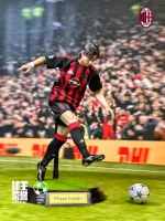 Custom 1/6 Filippo Inzaghi (Super Pippo) Football Figure – AC Milan Home Kit Rooted Hair Edition - Image 8