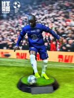 Custom 1/6 N’Golo Kanté Football Figure – Chelsea FC Home Kit Midfield Engine Edition - Image 6