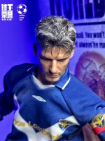Custom 1/6 Roberto Baggio Football Figure – Brescia Calcio Retro Legends Hair-Transplant Edition - Image 3
