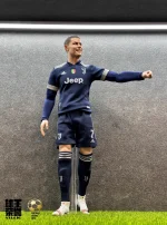 Custom 1/6 Cristiano Ronaldo Football Figure – Juventus Away Kit Edition - Image 2