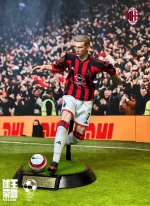 Custom 1/6 Andriy Shevchenko (Sheva) Football Figure – AC Milan Home Kit Legends Edition - Image 6