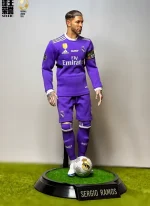 Custom 1/6 Sergio Ramos Football Figure – Real Madrid Home Kit Rooted Hair Legends Edition - Image 4