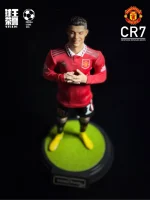 Custom 1/6 Cristiano Ronaldo Football Figure – Manchester United Meditation Celebration Hair-Transplant Edition - Image 7