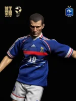 Custom 1/6 Zinedine Zidane Football Figure – France 1998 World Cup Legends Set - Image 2