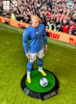 Custom 1/6 Erling Haaland Football Figure – Manchester City Home Kit Goal Machine Edition - Image 7