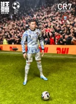 Custom 1/6 Cristiano Ronaldo Football Figure – 900 Career Goals Commemorative Edition