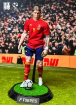 Custom 1/6 Fernando Torres Football Figure – Spain Euro 2012 Champion Hair-Transplant Edition Set - Image 6