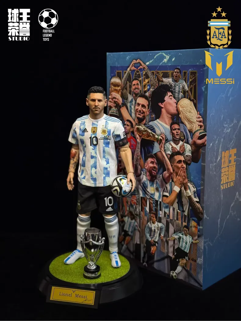 O1CN01yb44JO1vJfhFsjzdu_4611686018427382520-0-fleamarket.jpg_790x10000Q90.jpg_.webp Custom 1/6 Lionel Messi Football Figure – Argentina Finalissima Champion Legends Set - Image 1