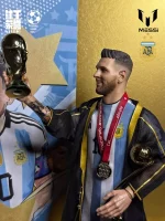 Custom 1/6 Lionel Messi Football Figure – Argentina 2022 World Cup Coronation Champion Set - Image 10
