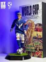 Custom 1/6 Roberto Baggio Football Figure – Brescia Calcio Retro Legends Hair-Transplant Edition